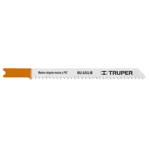 [H053793] TRUPER SEGUETA ZANCO "U" SU-101-B CORTE RECTO P/MADERA 5PZA