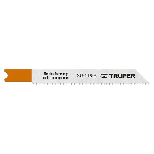 [H053785] TRUPER SEGUETA ZANCO "U" SU-118-B CORTE RECTO 5PZA