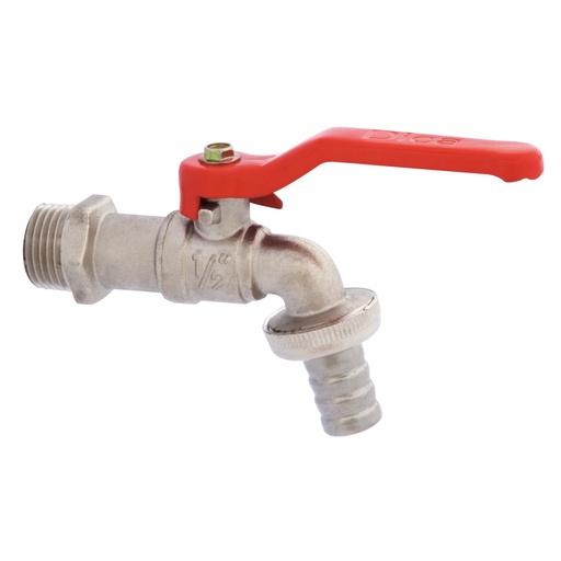 [H060081] DICA LLAVE BOLA ROSCABLE      013MM 1/2" P/MANGUERA NIQUEL