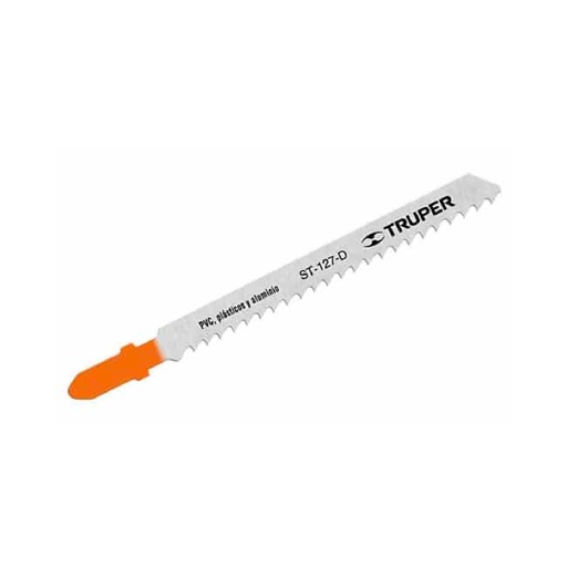 [H053792] TRUPER SEGUETA ZANCO "T" ST-127-DCORTE RECTO 5PZ