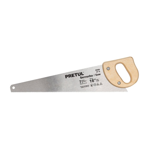 [H053812] PRETUL SERRUCHO 16" SP-16 DPP7