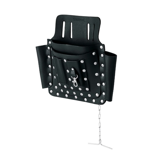 [H050299] TRUPER PORTAHERRAMIENTA POR-HE8 CUERO 8 COMPARTIMIENTOS