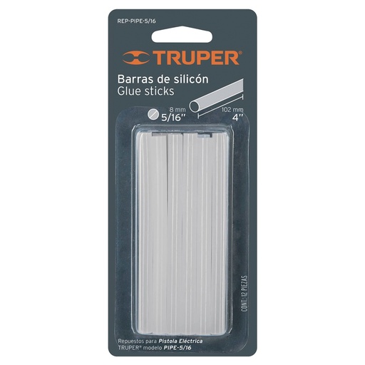 [H053708] TRUPER SILICON REP-PIPE-5/16 P/PISTOLA ELECTRICA 15W