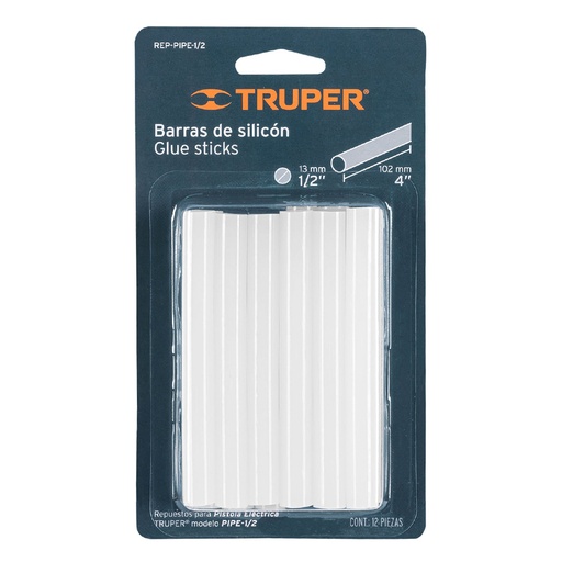 [H053709] TRUPER SILICON REP-PIPE-1/2 P/PISTOLA ELECTRICA 25W
