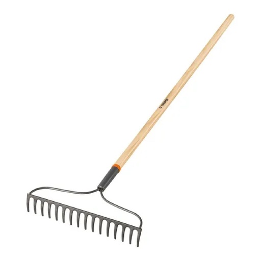 [H053597] TRUPER RASTRILLO P/JARDIN     16DIENT 54" MGO PINO R-16AM