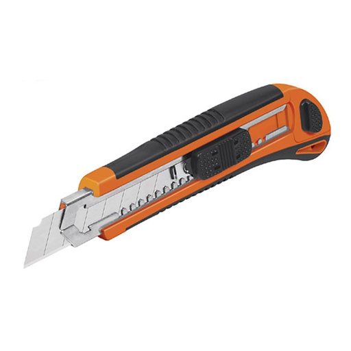 [H053098] TRUPER CUTTER 18MM DE         PLASTICO C/GRIP TR.PES CUT-6X