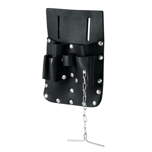 [H050298] TRUPER PORTAHERRAMIENTA POR-HE7E CUERO 7 COMPARTIMIENTOS