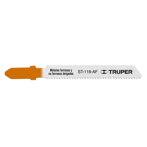 [H053781] TRUPER SEGUETA ZANCO "T" ST-118-AF CORTE RECTO 5PZA