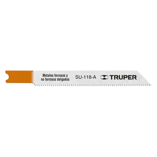 [H053780] TRUPER SEGUETA ZANCO "U" SU-118-A CORTE RECTO 5PZA