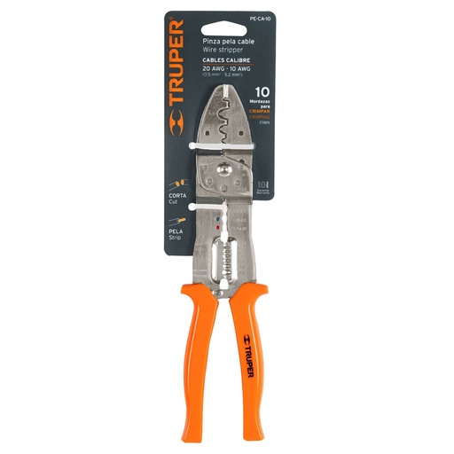 [H053356] TRUPER PINZA PELACABLES PE-CA-10 10"