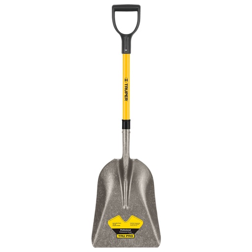 [H053180] TRUPER PALA CARBONERA PCAY-F FIBRAVID 43 1/2 PUNO PLAST