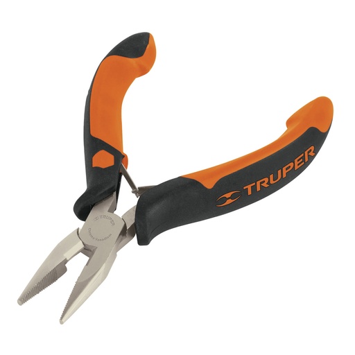 [H053347] TRUPER PINZA MINI PM-PU4 4 3/4 PTA Y CORTE COMFORT GRIP