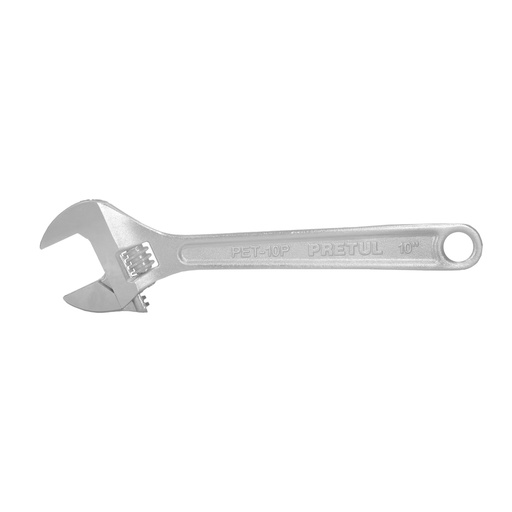[H052586] PRETUL LLAVE AJUSTABLE 10" 21816APERTURA 1-1/8" CROMADA