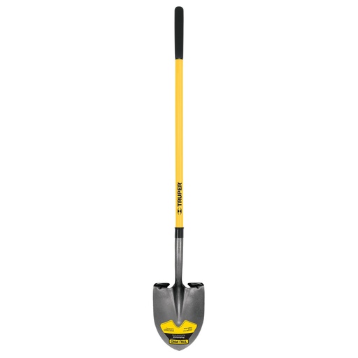 [H053246] TRUPER PALA REDONDA PRL-F FIBRA DE VIDRIO 58" MGO LARGO