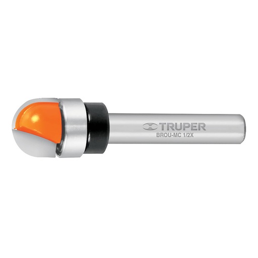 [H050462] TRUPER BROCA BROU-MC1/2X 1/2"X9.5MM ROUTER MEDIA CANA C/BAL