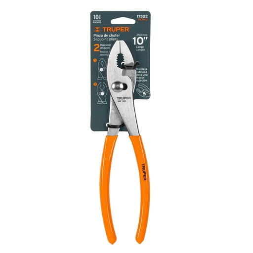 [H053364] TRUPER PINZA DE CHOFER PCH-10 10" MGO VINIL