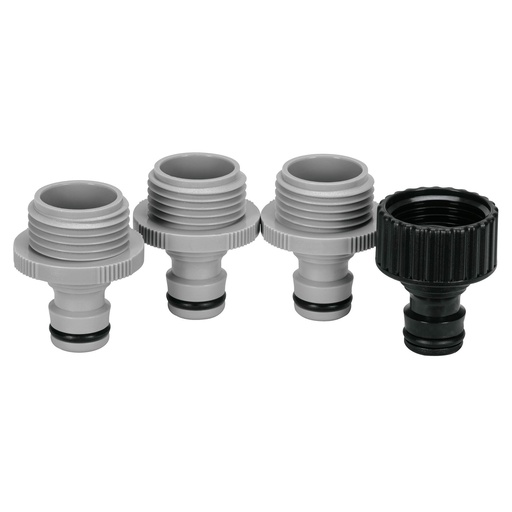 [H053649] TRUPER CONECTOR SET-4AD 3/4 4PZ REP CLICK CONEXION RAP