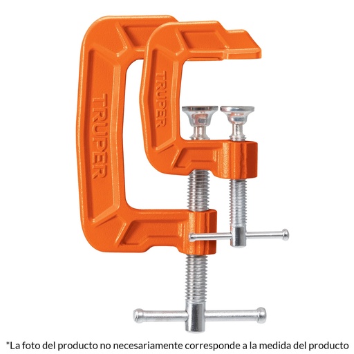 [H258211] TRUPER PRENSA MINI HIERRO PNT-2 2" NODULAR P/CARPINTERIA