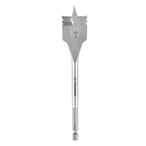 [H050446] TRUPER BROCA TIPO PALETA/MANITA P/MADERA 1-1/8" BPT-1-1/8