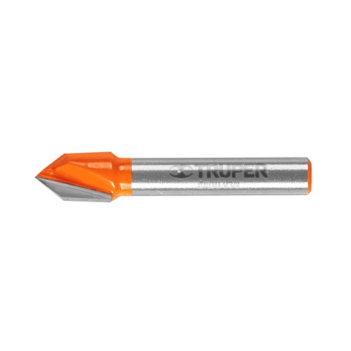 [H050457] TRUPER BROCA BROU-V3/8 3/8"X12.7MM ROUTER COTE "V"