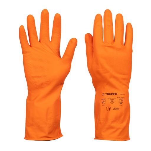 [H052053] TRUPER GUANTE LATEX GU-LIM-M M  P/LIMPIEZA PUNO LARGO