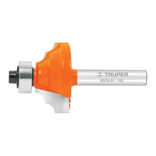 [H050467] TRUPER BROCA BROU-M1-1/8X MOLDURA CLASICA C/BAL