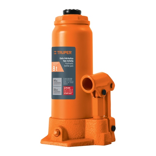 [H052019] TRUPER GATO DE BOTELLA GAT-8 6T  ALTURA 470MM