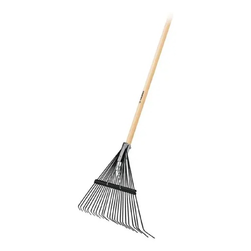 [H051631] TRUPER ESCOBA METALICA EMX-24 24" REF P/JARDIN 24 DIENTES