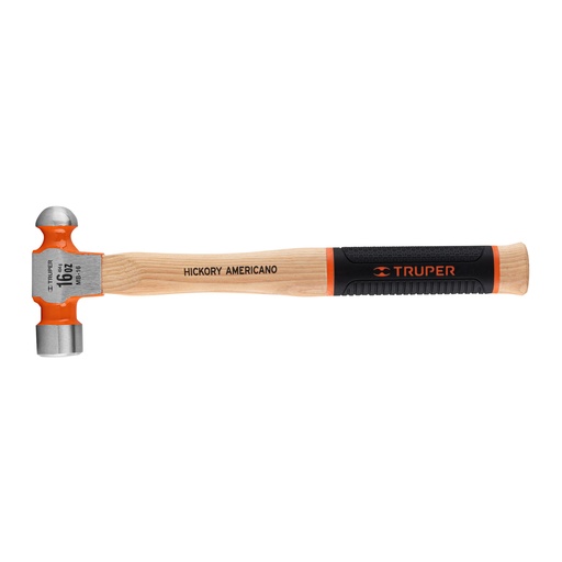 [H052989] TRUPER MARTILLO D/BOLA MB-16 16OZ 1 5/16" MANGO 14" HICKORY