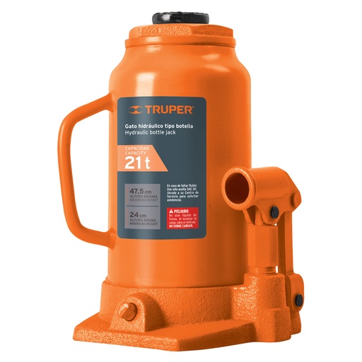 [H052014] TRUPER GATO DE BOTELLA GAT-20 20T  ALTURA 475MM