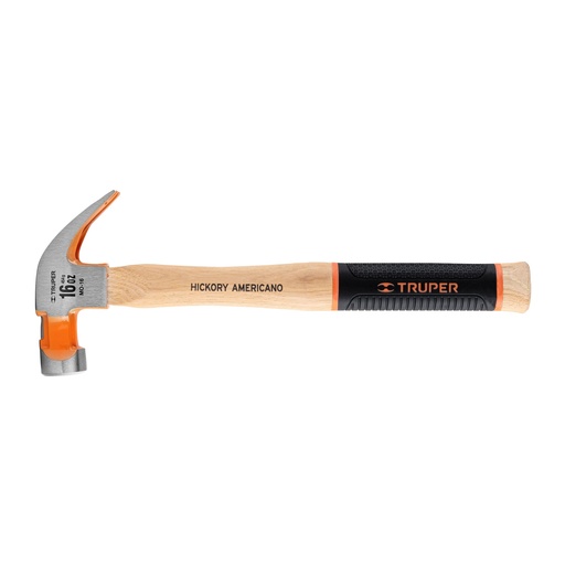 [H053028] TRUPER MARTILLO UNA CURVA MO-16 16OZ1 1/8 MGO 13 HICKORY