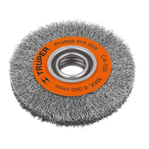 [H050739] TRUPER CARDA CA-105 13/16" P/ESMERIL ALAMBRE ONDULADO