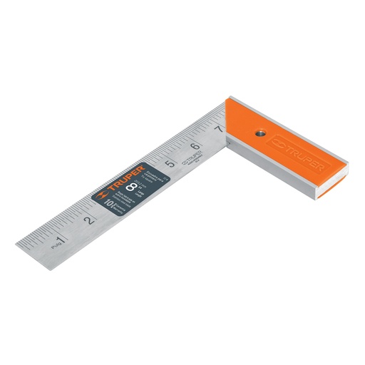 [H051643] TRUPER ESCUADRA  8"/200MM P/CARPINT 14372 EC-8 AC INOX