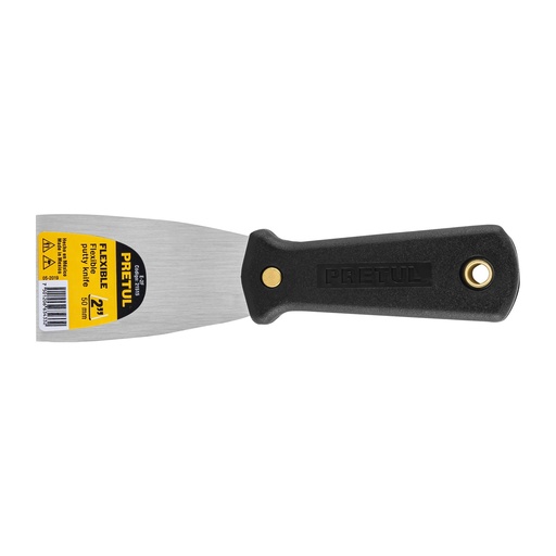 [H051668] PRETUL ESPATULA ET-2F 2" FLEXIBLE MGO PLASTICO HOJA DE ACERO
