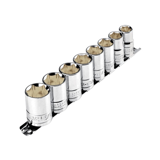 [H052238] PRETUL JGO DE DADOS STD       1/2" 8PZ JD-1/2X9SAE-P