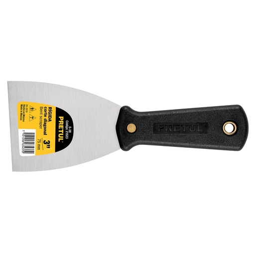 [H051680] PRETUL ESPATULA E-3R 3" RIGIDA MGO PLASTICO HOJA DE ACERO