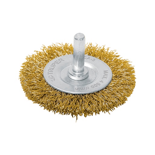 [H050725] TRUPER CARDA CA-3 3" P/TALADRO CIRC ALAMBRE GRUESO ZANCO 1/4