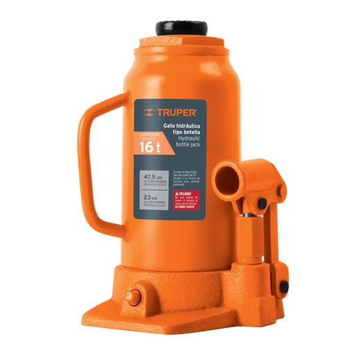 [H052012] TRUPER GATO DE BOTELLA GAT-16 16T  ALTURA 475MM