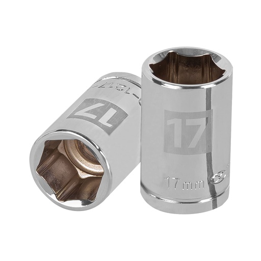 [H051239] TRUPER DADO D-5417-M 17MM CUADRO 1/2" 6 PUNTAS MM