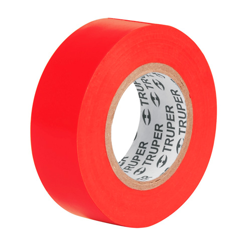 [H050973] TRUPER CINTA AISLANTE         19MMX18MT ROJA M-33R