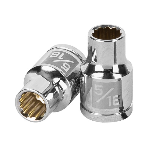 [H051344] TRUPER DADO D-5210 5/16" CUADRO 3/8" 12 PUNTAS STD