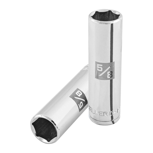 [H051386] TRUPER DADO D-5320-H 5/8" CUADRO 1/2" LARGO 6 PUNTAS STD
