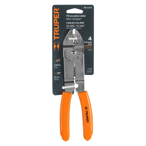 [H053355] TRUPER PINZA PELACABLES PE-CA-9 9"