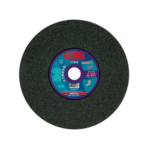 [HC18574] AUSTROMEX DISCO CORTE 519 14X1/8X1 PLANO METAL LARG