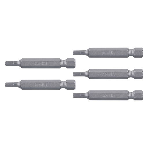 [H015131] TRUPER JGO PUNTAS HEXAGONAL   5PZ 3MM 2" PUDE-7203