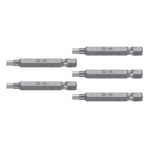 [H015133] TRUPER JGO PUNTAS HEXAGONAL   5PZ 4MM 2" PUDE-7204