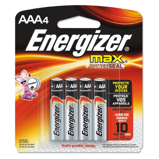 [H017056] ENERGIZER PILA ALCALINA AAA BLIS/4PZAS
