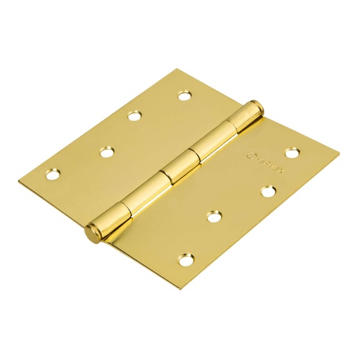 [H015891] HERMEX BISAGRA CUADRADA 4"    LATONADA CAB PLANA BC-401PP