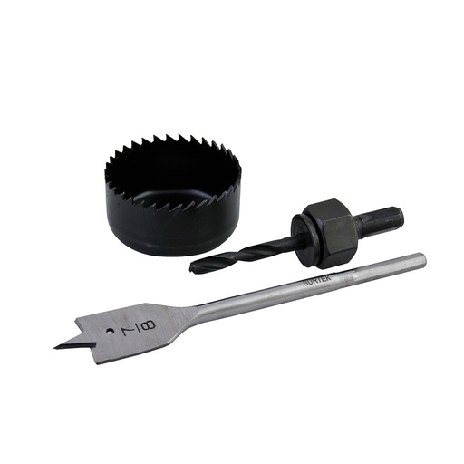 [H017277] SURTEK BROCASIERRA BIM JGO    3PZ C/MANDRIL-BROCA MANITA
