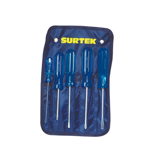 [H017467] SURTEK DESARMADOR JGO/5PZ D01P